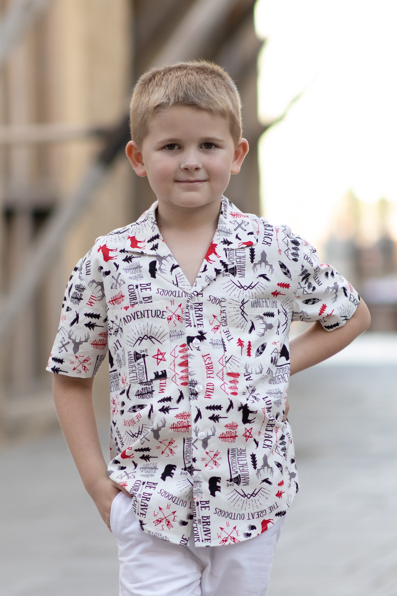 Short Sleeved Shirt, Wild One