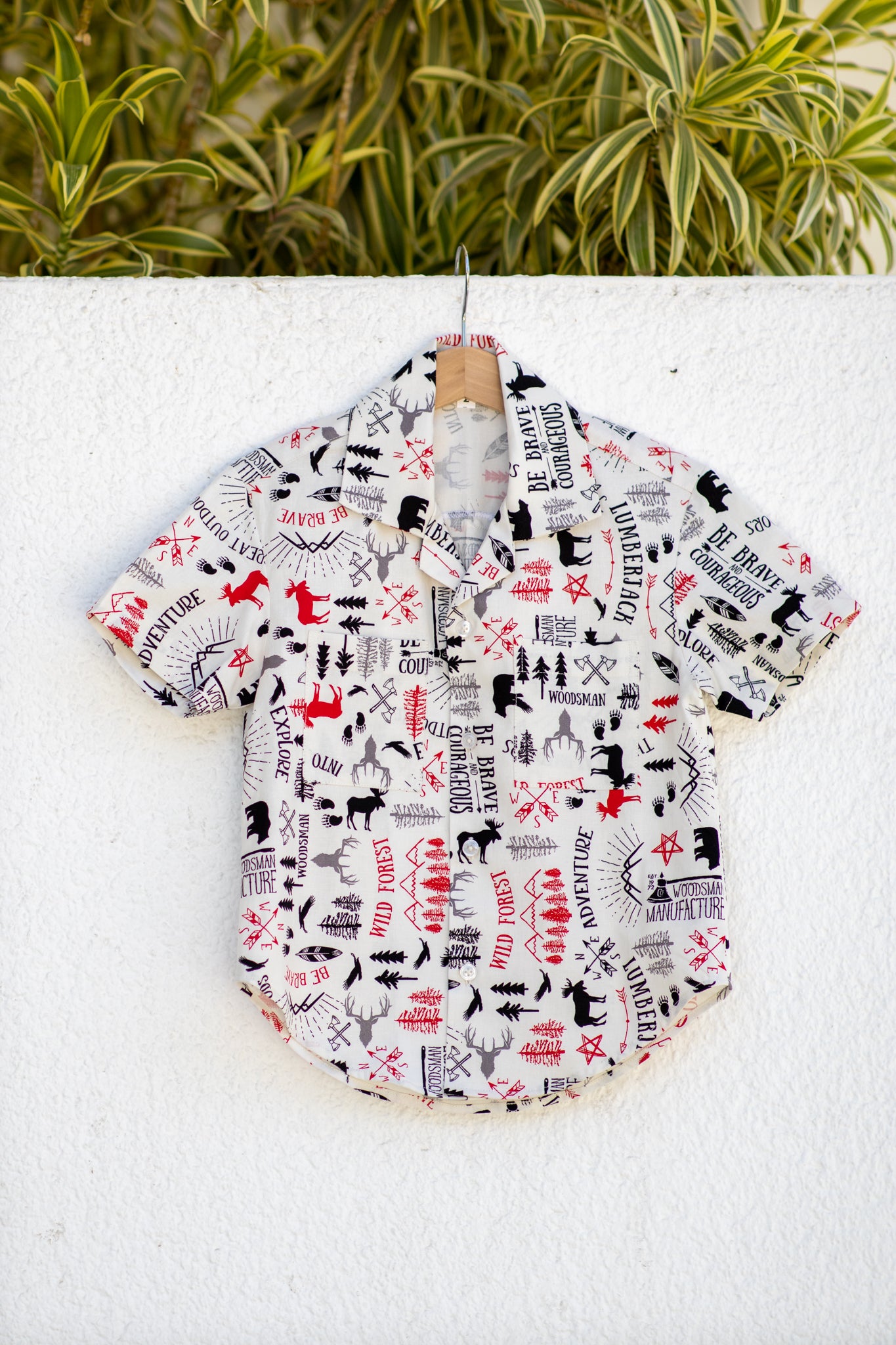 Short Sleeved Shirt, Wild One
