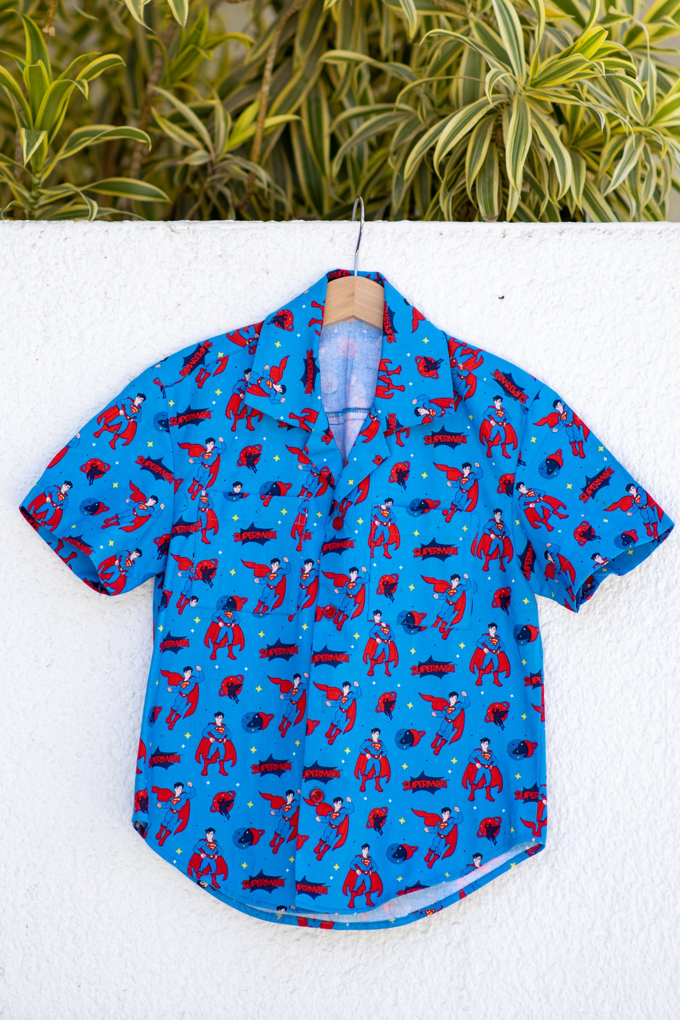 Short Sleeved Shirt, Superhero