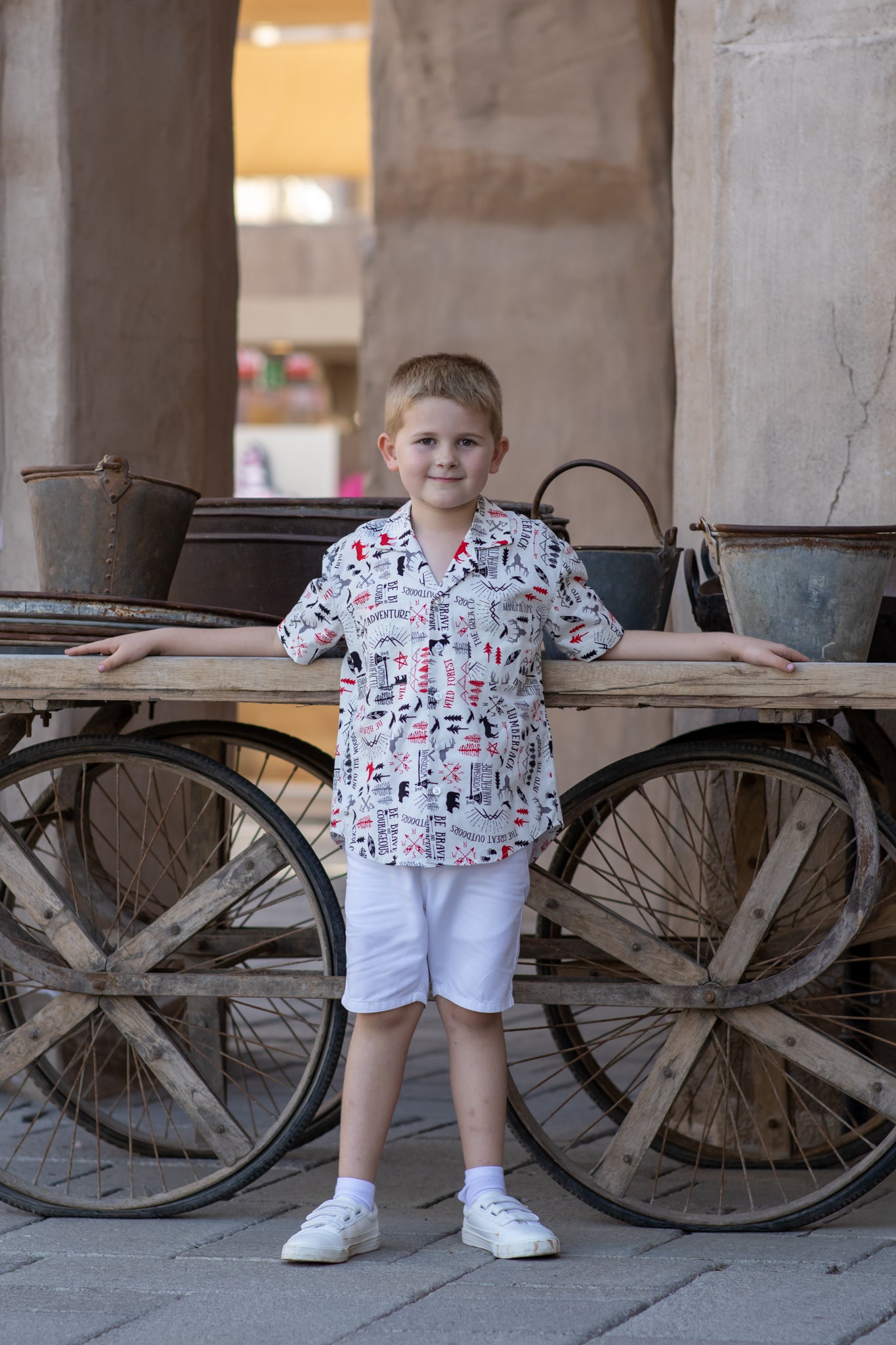 Short Sleeved Shirt, Wild One