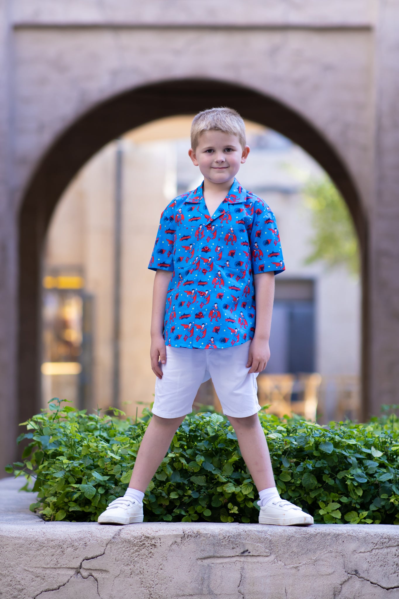 Short Sleeved Shirt, Superhero