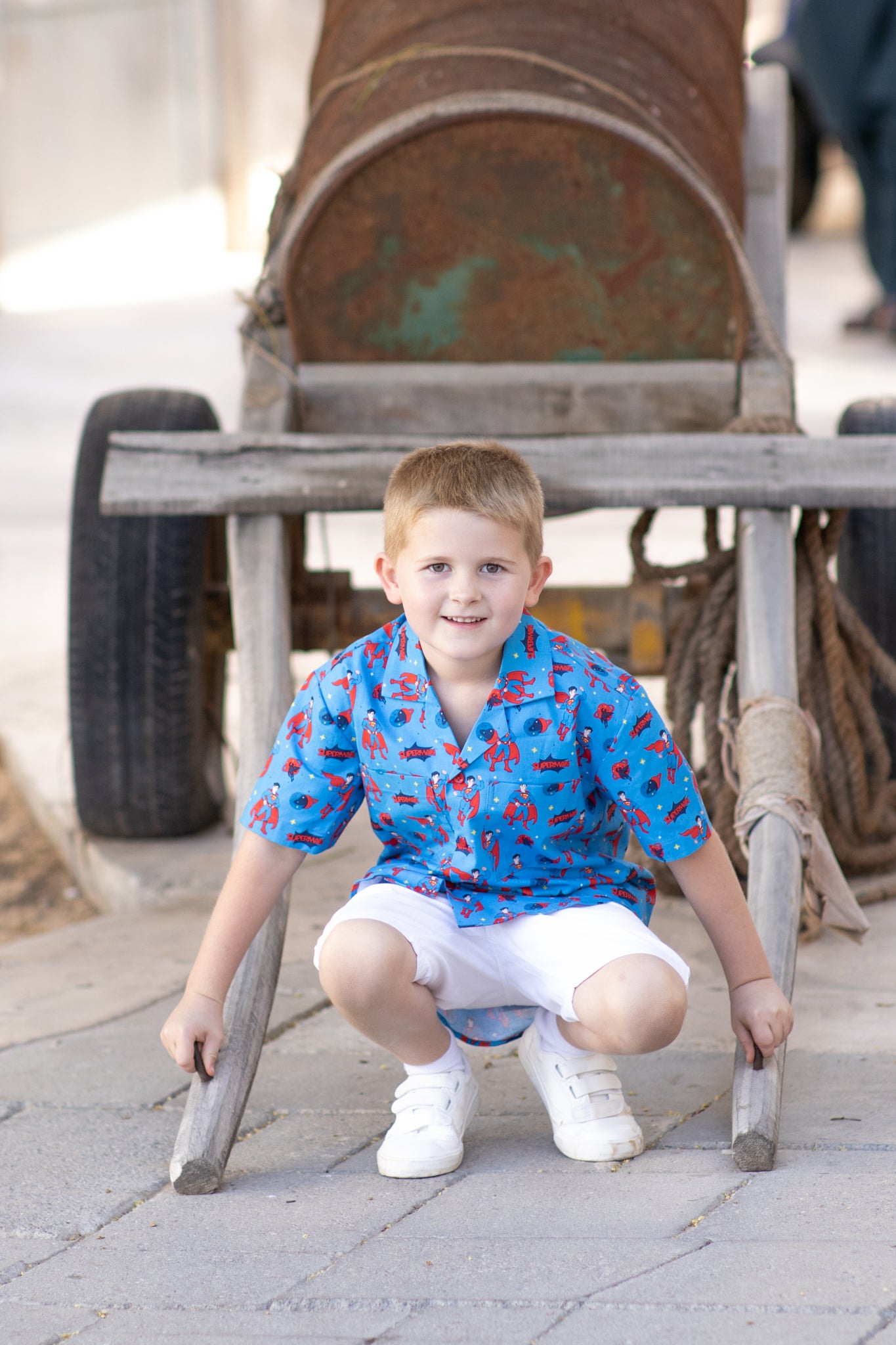 Short Sleeved Shirt, Superhero