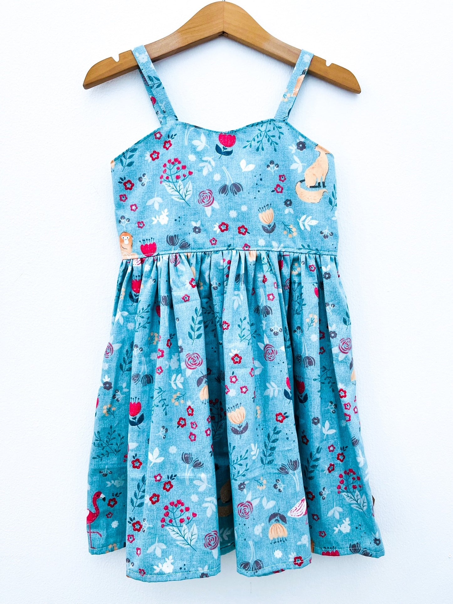 Malibu Dress, In The Forest Blue