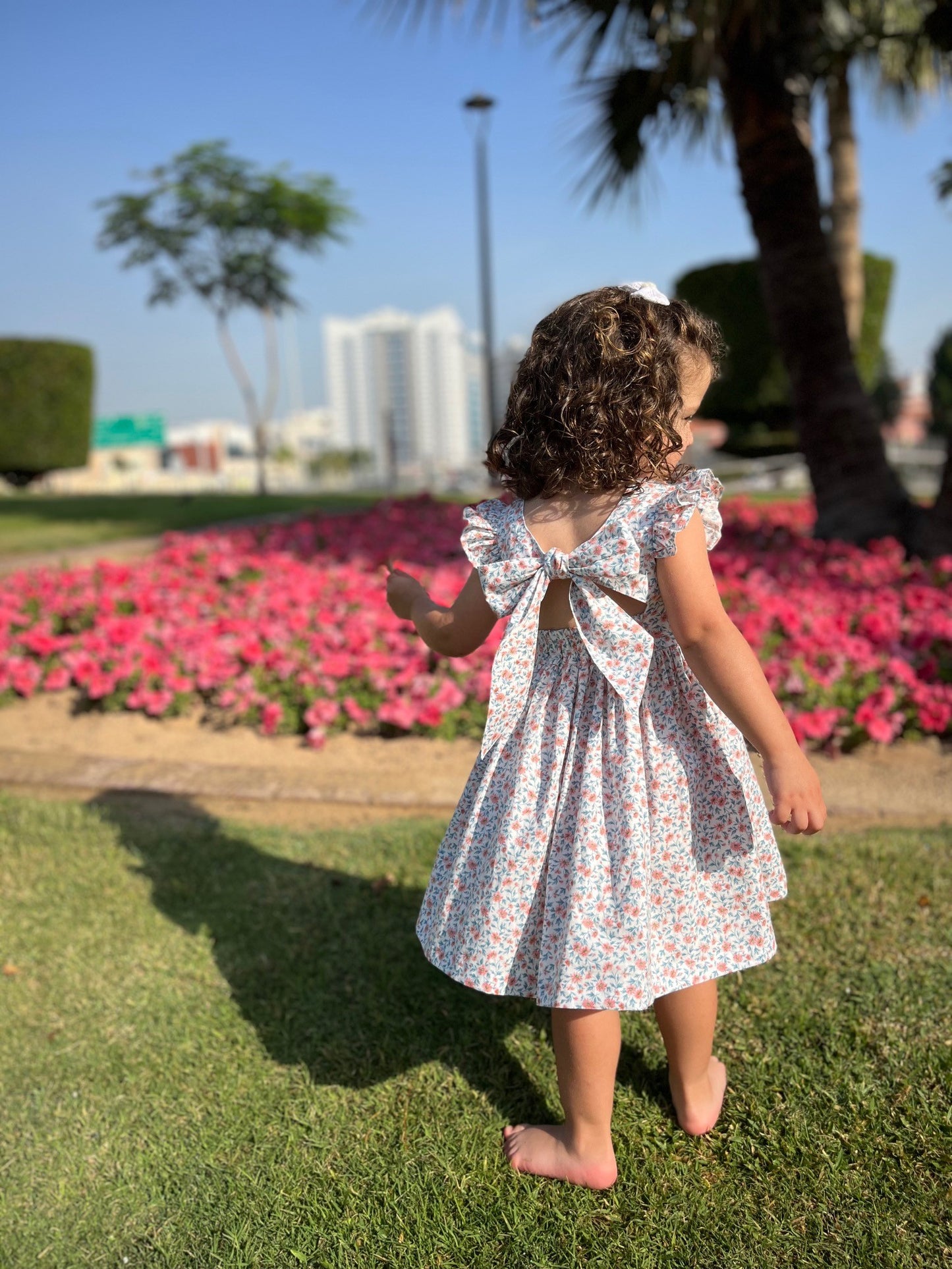 Mackinac Island Dress, Ditsy Florals