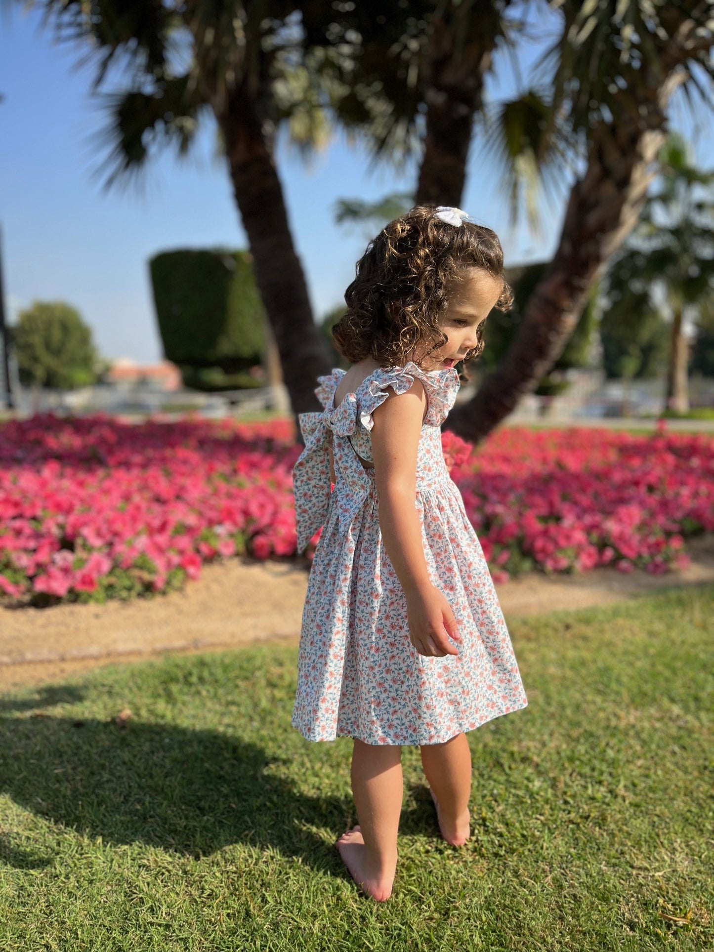 Mackinac Island Dress, Ditsy Florals