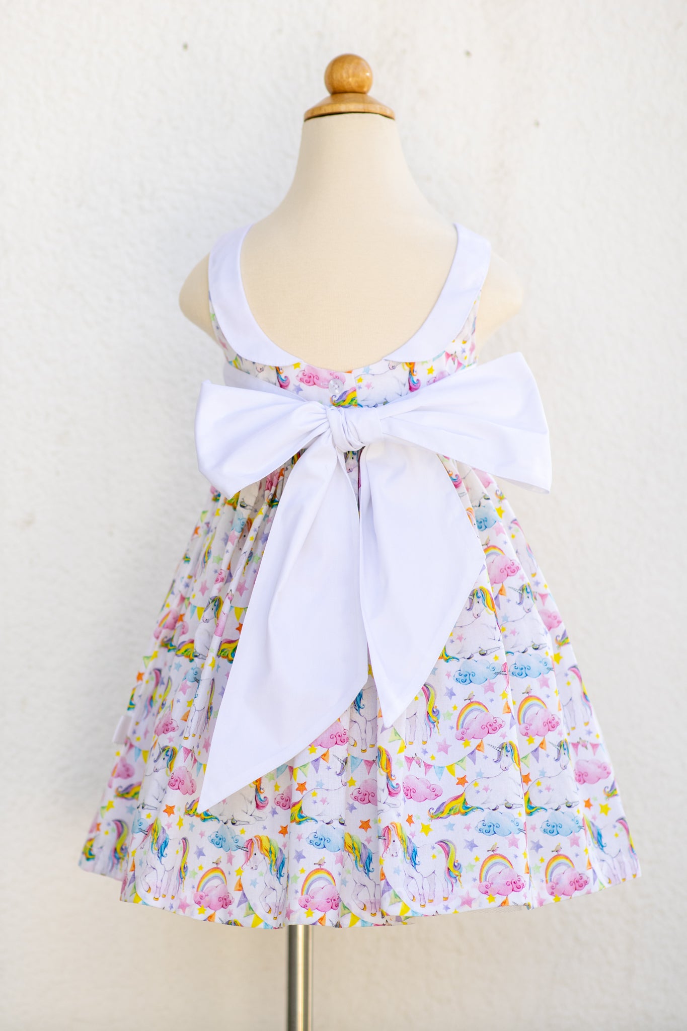 Molly Bow Dress, Magical Unicorns