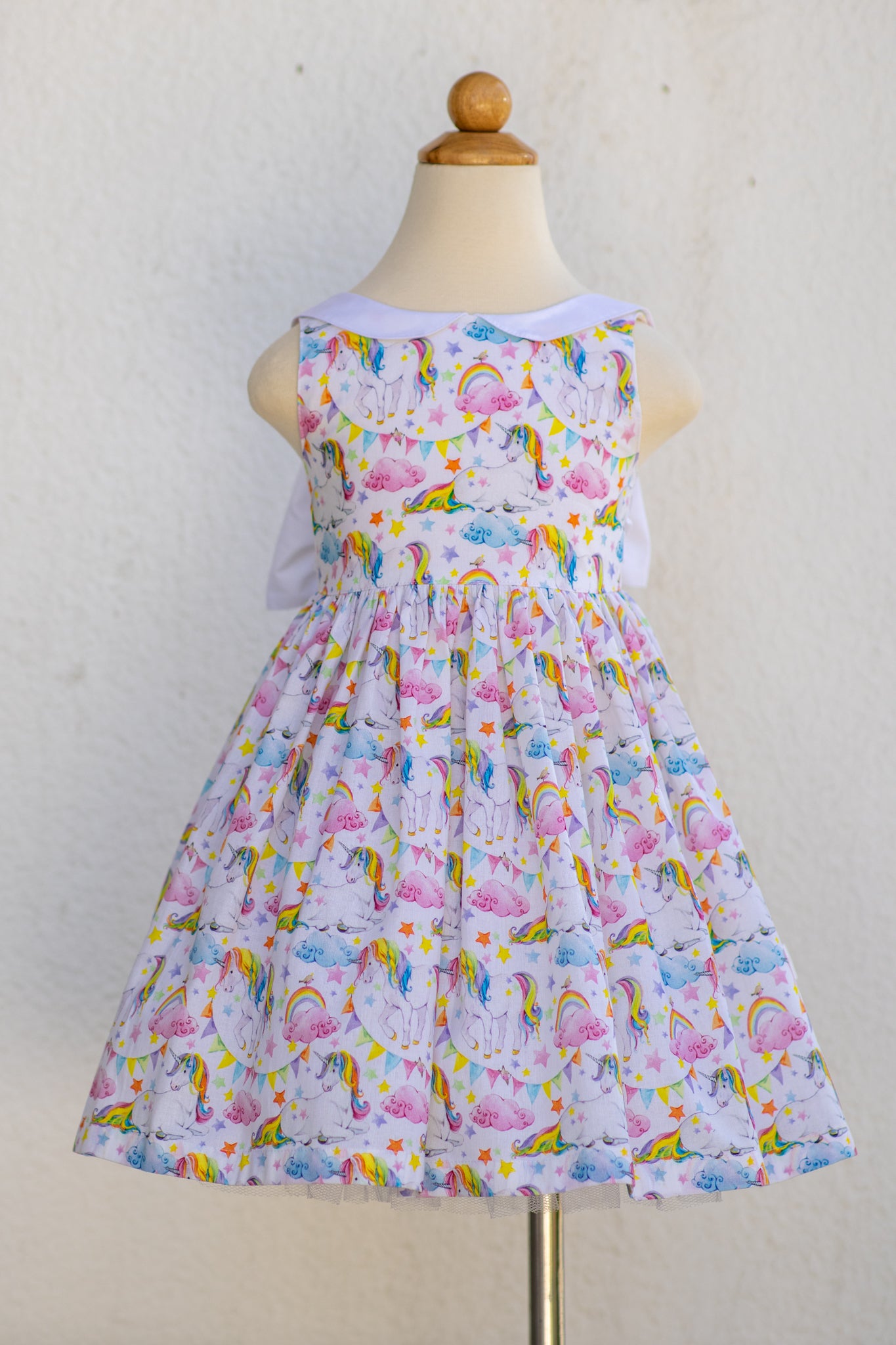 Molly Bow Dress, Magical Unicorns